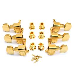 Foto van Schaller m6 180 3l/3r gold stemmechanieken voor gitaar