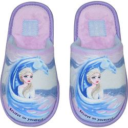 Foto van Disney pantoffels frozen meisjes polyester/tpr lila maat 29-30