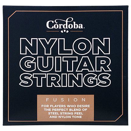 Foto van Cordoba nylon guitar strings fusion tension set snarenset voor klassieke gitaar
