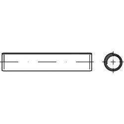 Foto van Toolcraft to-5439576 spiraal-spanstift verenstaal 25 stuk(s)