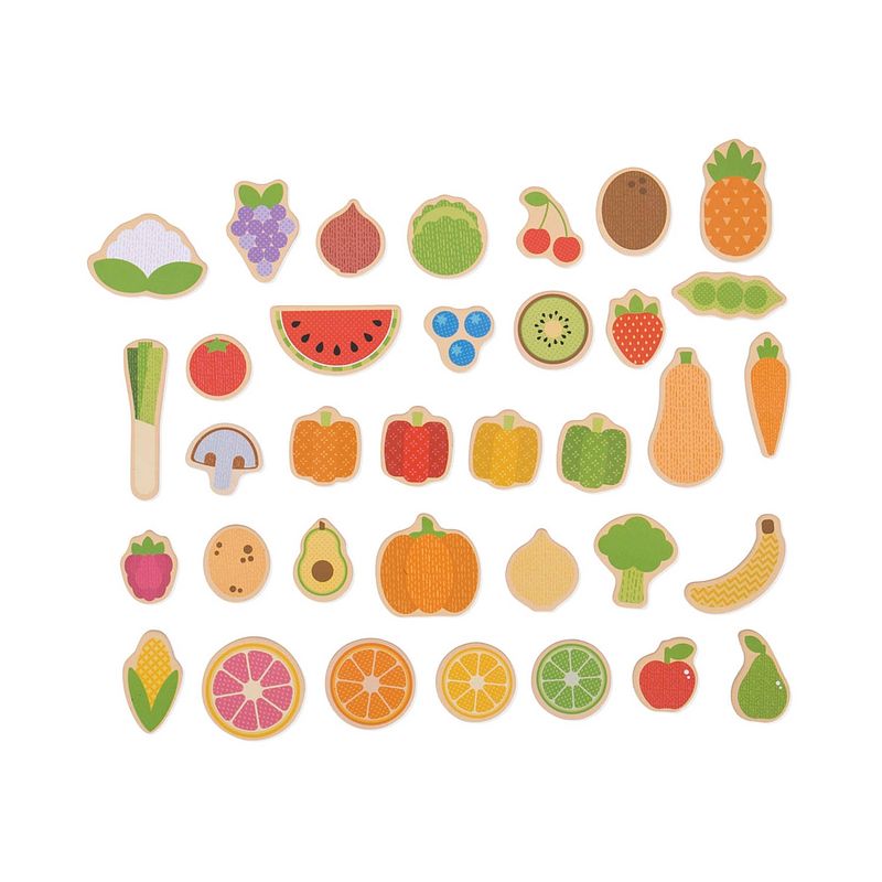 Foto van Bigjigs fruit & veg magnets