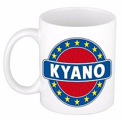 Foto van Kyano naam koffie mok / beker 300 ml - namen mokken