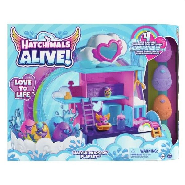 Foto van Hatchimals water hatch nursery speelset