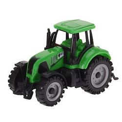 Foto van Tender toys tractor 10,5 cm groen