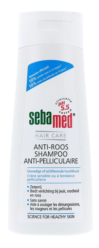 Foto van Sebamed shampoo anti-roos 200ml
