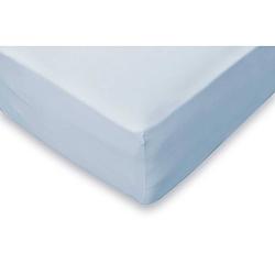 Foto van Linnick ledikant baby hoeslaken jersey stretch - licht blauw 70x140/150cm