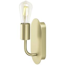 Foto van Slv fitu 1002149 wandlamp e27 24 w goud