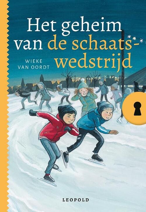 Foto van Het geheim van de schaatswedstrijd - wieke van oordt - hardcover (9789025884192)