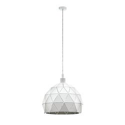 Foto van Eglo roccaforte hanglamp - e27 - ø 30 cm - wit