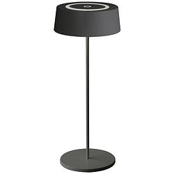 Foto van Eco-light 9260-l1 nero cocktail led-tafellamp voor buiten 2.20 w warmwit zwart (mat)