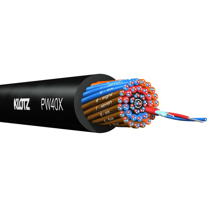 Foto van Klotz pw08x polywire xlpe studio multicore kabel 200m (per rol)