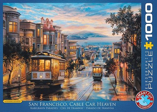 Foto van San francisco cable car heaven (1000 stukjes) - puzzel;puzzel (0628136609579)