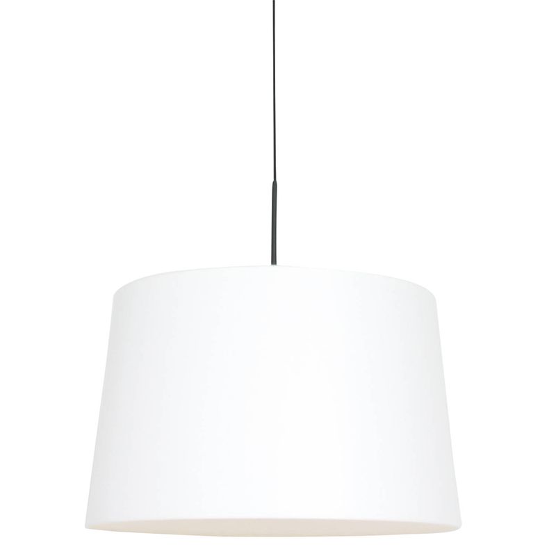 Foto van Moderne hanglamp - steinhauer - metaal - modern - klassiek - e27 - l: 45cm - voor binnen - woonkamer - eetkamer - zwart