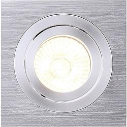 Foto van Slv 111361 new tria i inbouwring halogeen gu10 50 w aluminium (geborsteld)