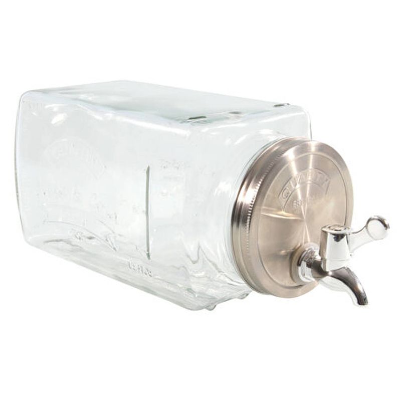 Foto van Svenska living limonade/drankdispenser - 3l - glas - 26 x 15 cm - drankdispensers