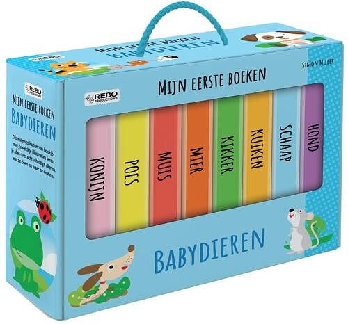 Foto van Babydieren - mijn eerste boeken - kartonboekje;kartonboekje (9789036644556)