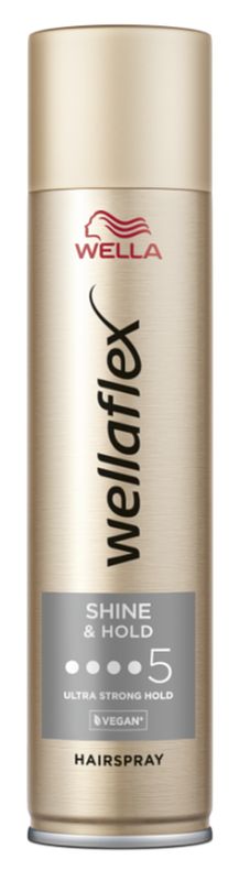 Foto van Wella flex shine & hold hairspray