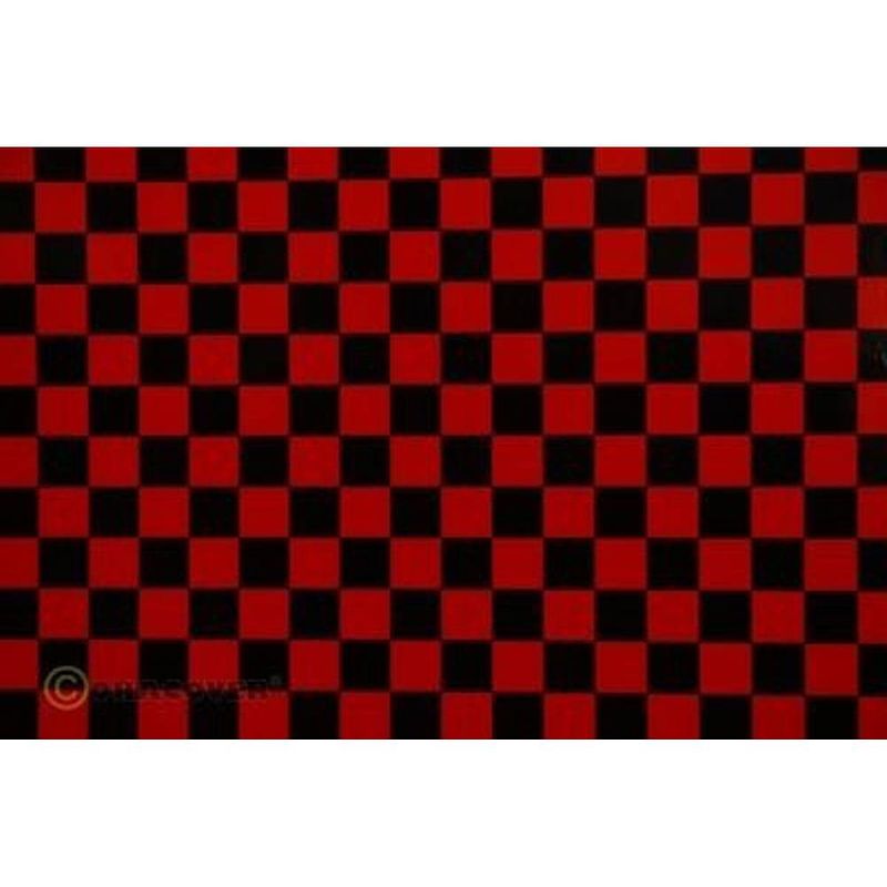 Foto van Oracover orastick fun 4 48-023-071-010 plakfolie (l x b) 10 m x 60 cm rood, zwart