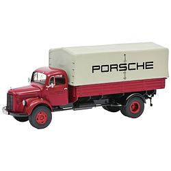 Foto van Schuco 452667800 h0 vrachtwagen mercedes benz l3500, porsche