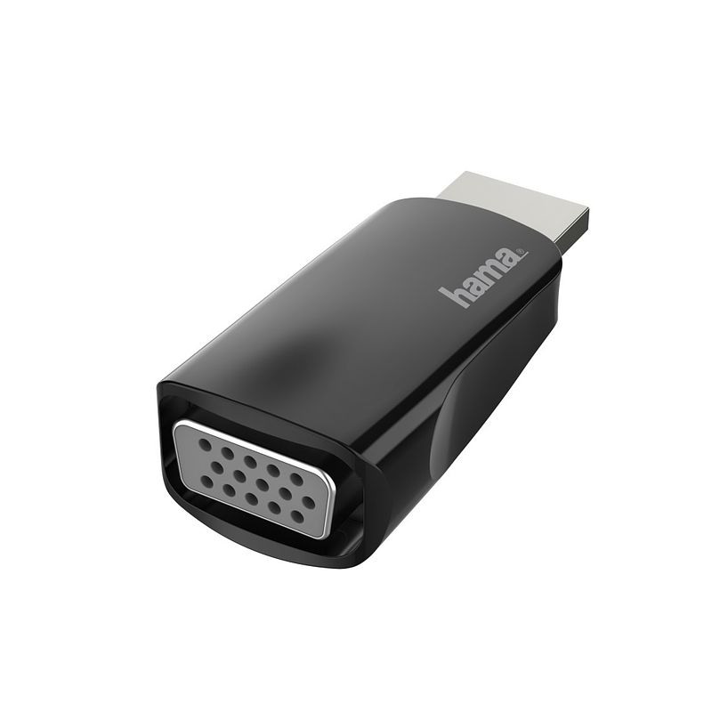 Foto van Hama video-adapter, hdmi-stekker - vga-aansluiting, full-hd 1080p hdmi kabel zwart