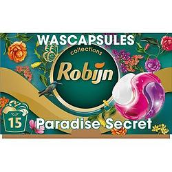 Foto van Robijn 3in1 wascapsules color paradise secret 15 wasbeurten aanbieding bij jumbo | 1+1 gratis