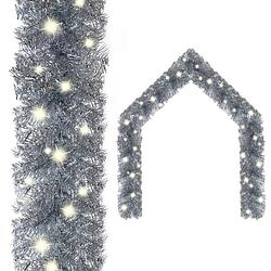 Foto van Vidaxl kerstslinger met led-lampjes 5 m zilverkleurig