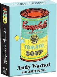 Foto van Andy warhol campbell's soup shaped puzzle (100 piece) - puzzel;puzzel (9780735359970)