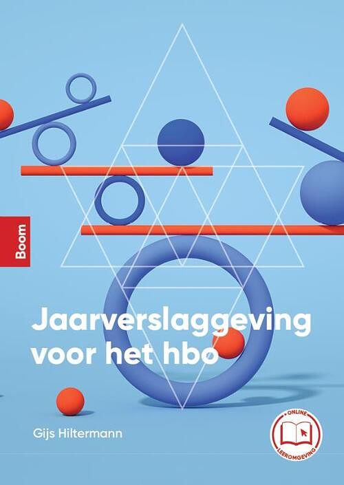 Foto van Jaarverslaggeving voor het hbo - gijs hiltermann - paperback (9789024456970)