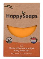 Foto van Happysoaps body wash bar arganolie en rozemarijn 100g bij jumbo