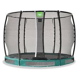 Foto van Exit allure premium inground trampoline ø305cm - groen