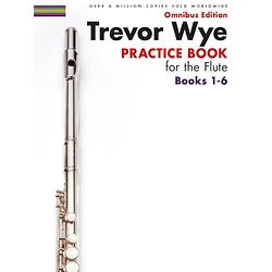 Foto van Novello & co ltd. trevor wye practice book for the flute books 1-6 omnibus edition books 1-6