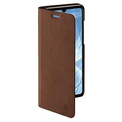 Foto van Hama booklet guard pro huawei p30 telefoonhoesje bruin