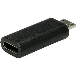 Foto van Value usb 2.0 adapter [1x micro-usb 2.0 b stekker - 1x usb-c bus] value