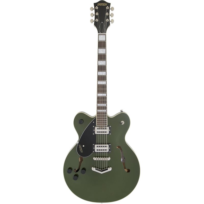 Foto van Gretsch g2622lh streamliner center block torino green