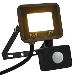 Foto van Vidaxl spotlight met sensor led 10 w warmwit