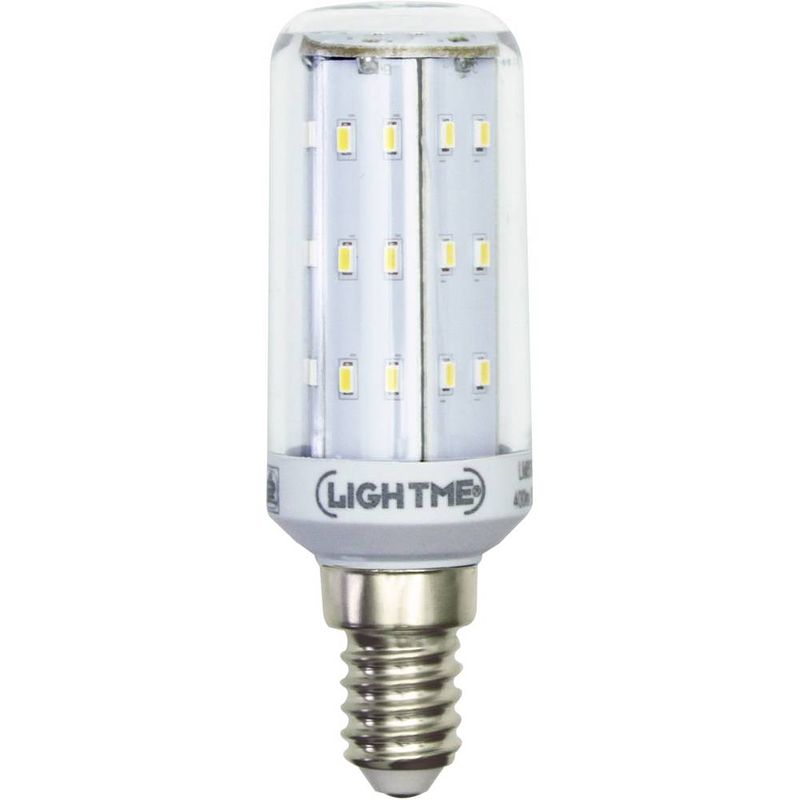 Foto van Lightme lm85350 led-lamp energielabel f (a - g) e14 staaf 4 w = 37 w neutraalwit (ø x l) 30 mm x 89 mm niet dimbaar 1 stuk(s)