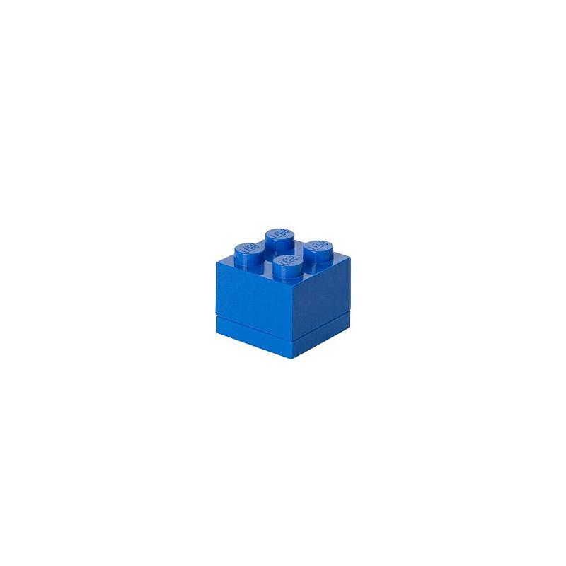 Foto van Lego 4011 mini brick box 2x2 blauw