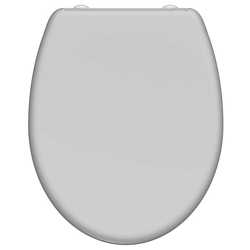 Foto van Schütte toiletbril met soft-close quick-release grey duroplast