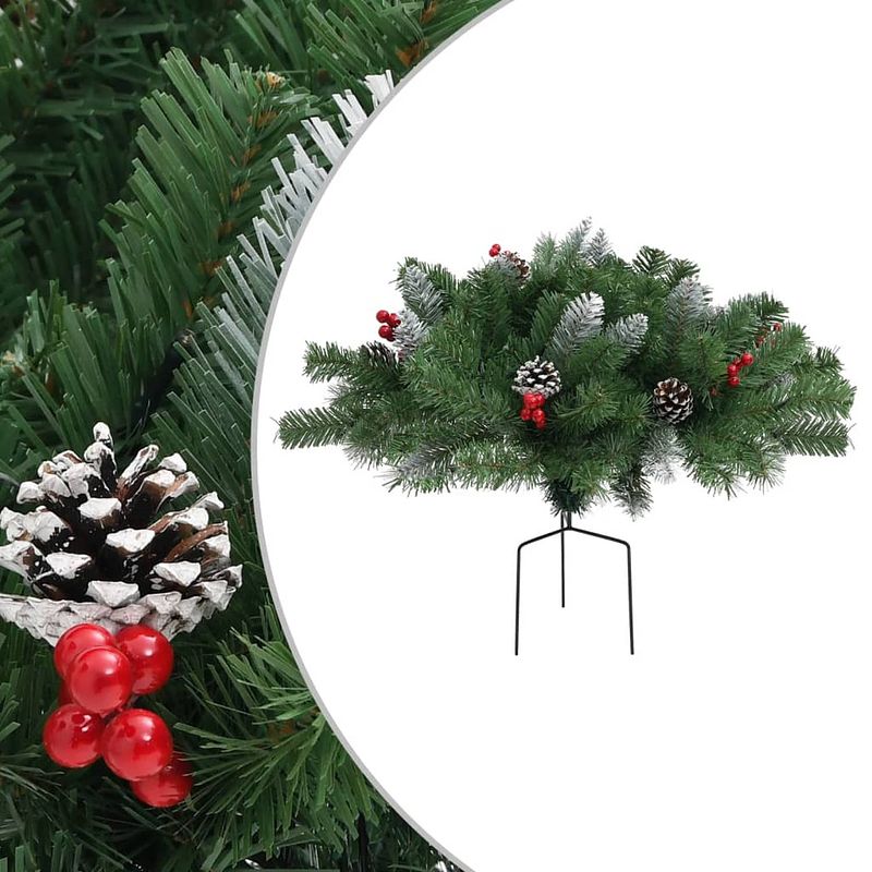 Foto van Vidaxl tuinkerstboom 40 cm pvc groen