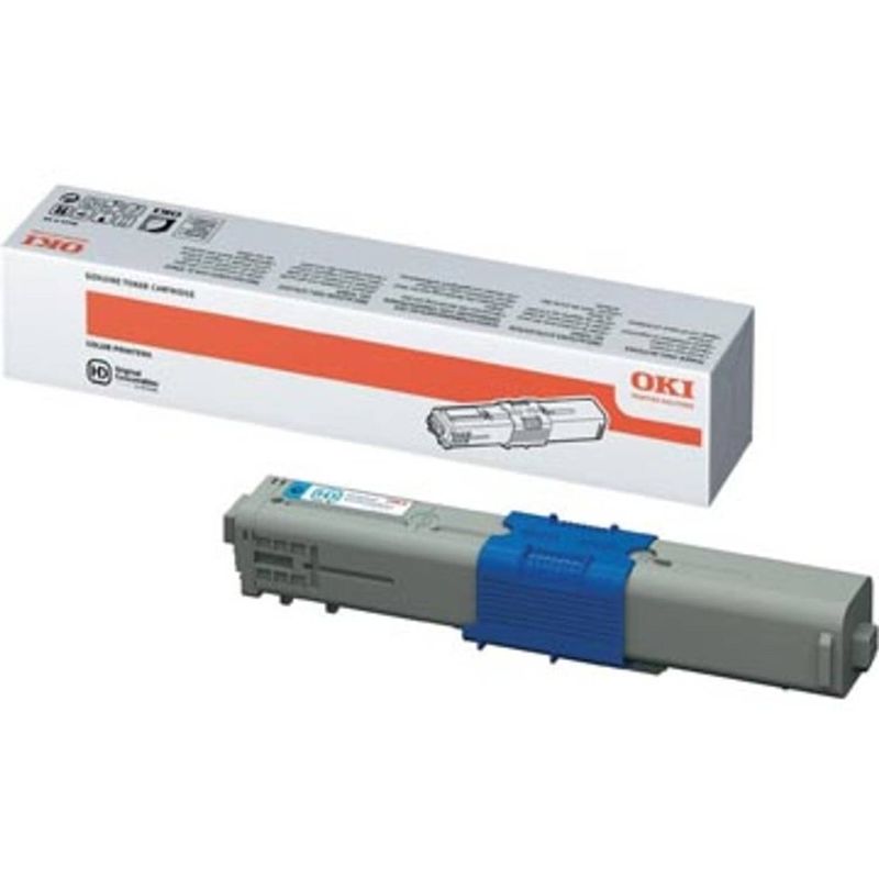 Foto van Oki toner kit cyaan - 2000 pagina's - 44469706