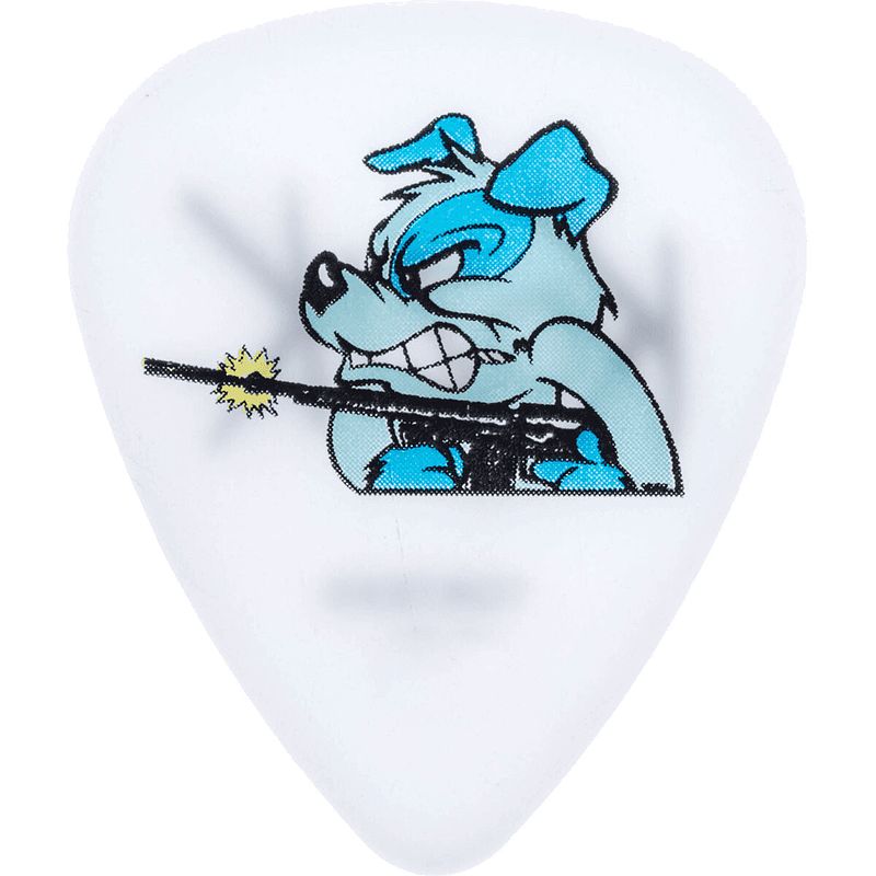 Foto van Dunlop bl26r060 frank kozik anger managements issues 0.60mm plectrumset (36 stuks)