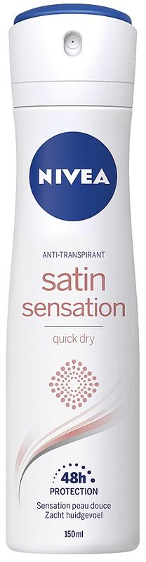 Foto van Nivea satin sensation deodorant spray