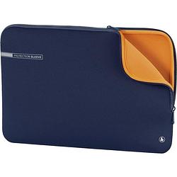 Foto van Hama neoprene laptophoes geschikt voor max. (laptop): 39,6 cm (15,6) blauw