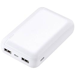 Foto van Vivanco powerbank 10000 mah li-ion usb-a, usb-c® wit statusweergave