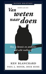 Foto van Van weten naar doen - ken blanchard - ebook (9789047005087)