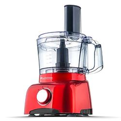 Foto van Turbotronic tt-fp800 food processor - 800w - 1.2 l - rood