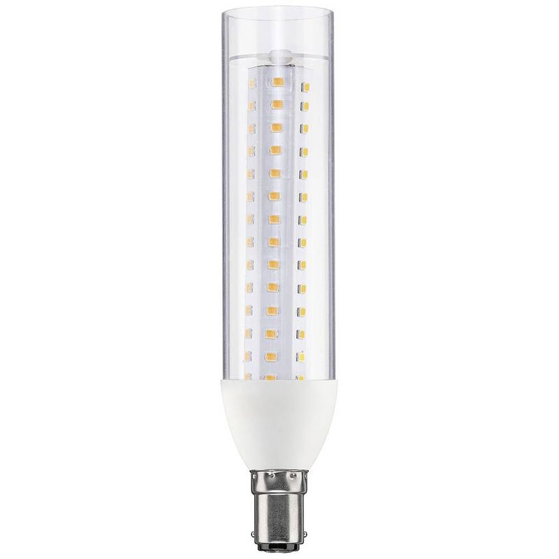 Foto van Paulmann 28890 led-lamp energielabel e (a - g) b15d ballon 9.5 w warmwit (ø x h) 36 mm x 165 mm 1 stuk(s)