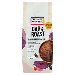 Foto van Fairtrade original dark roast snelfiltermaling 250g bij jumbo