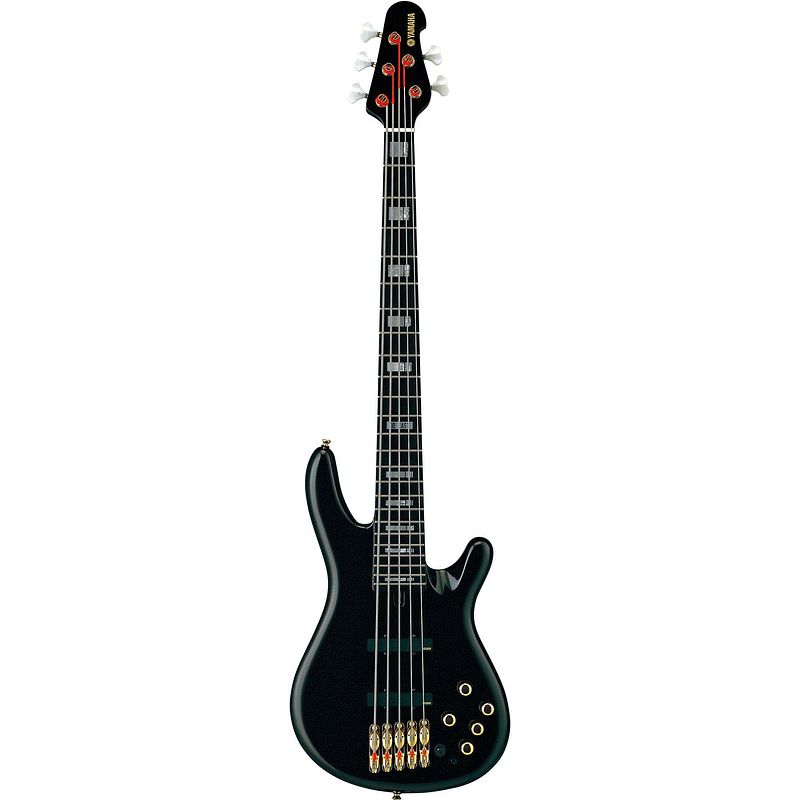 Foto van Yamaha bbne2 black nathan east 5-snarige elektrische basgitaar