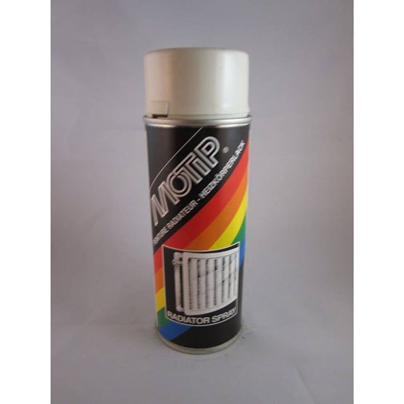 Foto van Motip lak radiatorlak creme 400ml